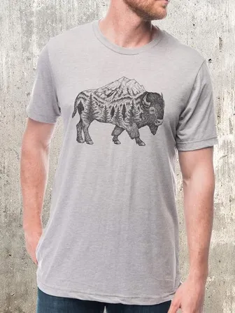 Product image of Buffalo Mountain Forest Tee