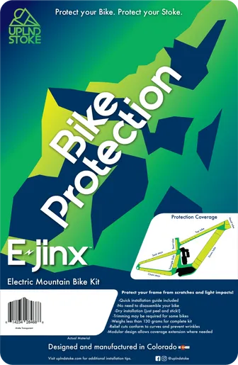 Product image of E⚡jinx™ Electric Mountain Bike Frame Protection - Transparent