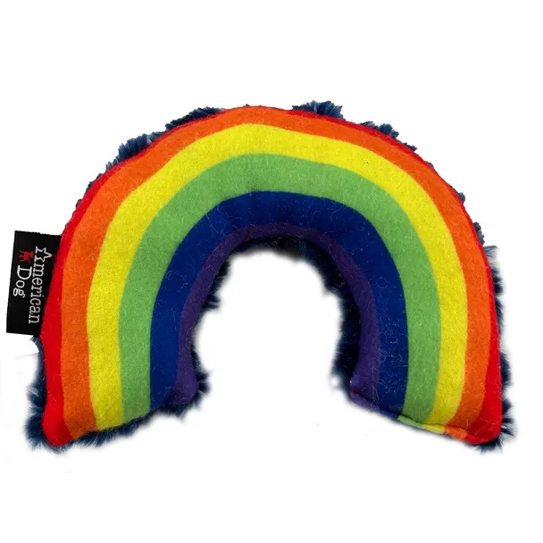 Product image of LUCKY DOG $7 Rainbow Plushie