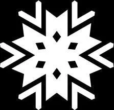 Product image of Die Cut Snowflake Sticker