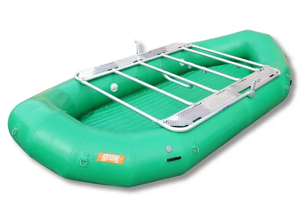 Product image of Down River Equipment Down River Grand 5-Bay Diamond Plate Raft Frame XD Raft Frames at Down River Equipment