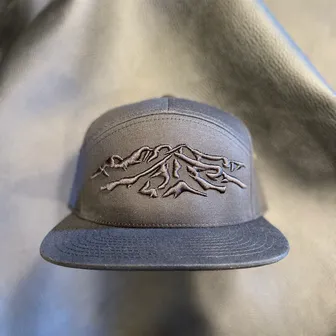 Product image of Large Mountain logo 7 panel hat