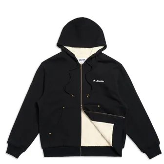 Product image of Heavyweight Thermal-Lined Hoodie Black