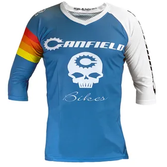 Product image of Canfield Heritage Freeride MTB Jersey 3/4 Sleeve - Blue