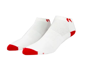 Product image of White / Red Low Cut Socks