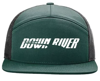 Product image of Down River Equipment Down River Flat Bill Snapback Hat Hats at Down River Equipment