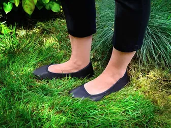 Product image of Adult Ballerine Flat - Leather Sole