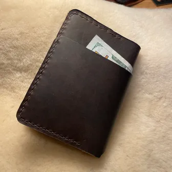 Product image of Bifold Bison Leather Wallet
