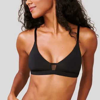 Product image of Limitless Wirefree Scoop Bra Black