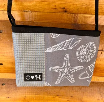 Product image of GoGo Gray- Starfish Print Fabric