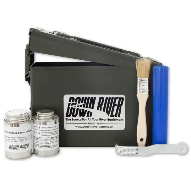 Product image of Down River Equipment PVC and Urethane Inflatable Boat Repair Kit Basic Repair at Down River Equipment