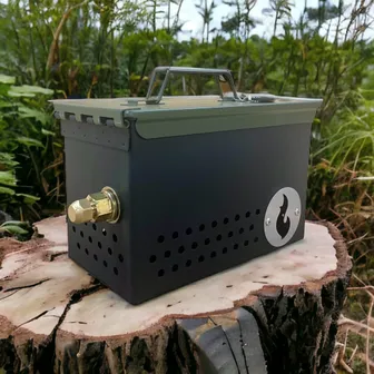Product image of Tabletop Vol-CAN-no: The Original Ammo Can Firepit