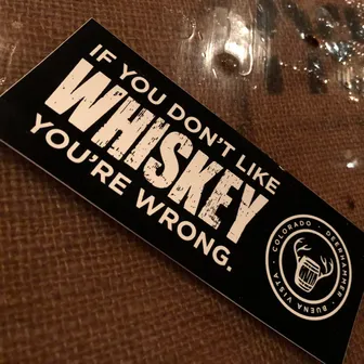 Product image of Sticker 3-pack  (if you don't like whiskey you're wrong)