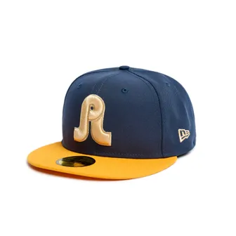 Product image of Pretty Lights x Jiberish New Era 5950 Fitted - Nightshift Gold