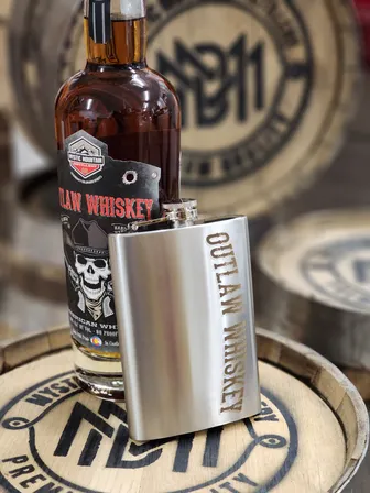 Product image of Outlaw Whiskey Flask