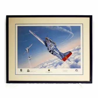 Product image of "American Fighter Aces Series 1" Lithograph by Roy Grinnell