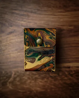 Product image of Half Hitch ~ Hand Marbled Leather