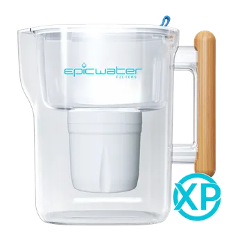 Product image of Pure XP Pitcher | Reduces Fluoride, PFAS, & Parasites