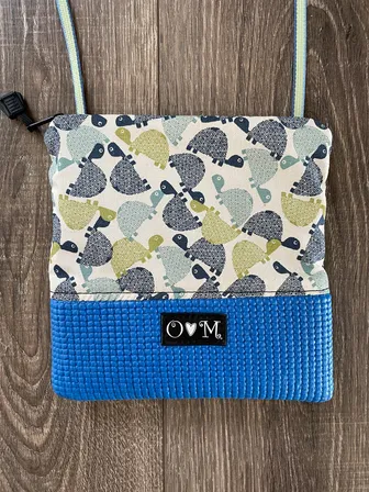 Product image of Stella Blue Purse-Turtles Green/Blues