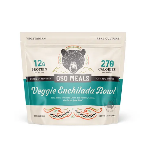 Product image of Veggie Enchilada Bowl | Oso Adventure Meals