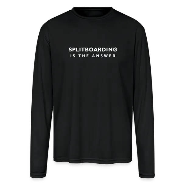 Product image of Splitboarding Is The Answer LS T-Shirt