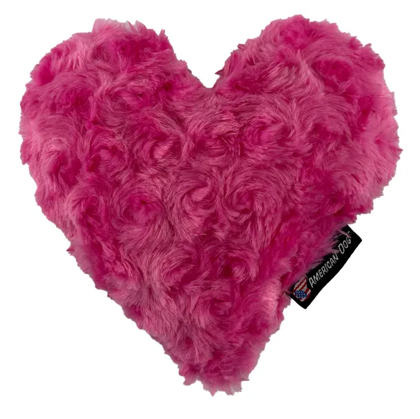 Product image of LUCKY DOG $7 Pink Heart Plushie