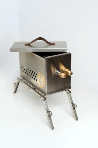 Product image of Hekla with Trident Buner: Cooking and Campfire in One Box!