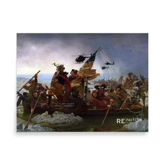 Product image of Colonial Maritime Raid Force Poster