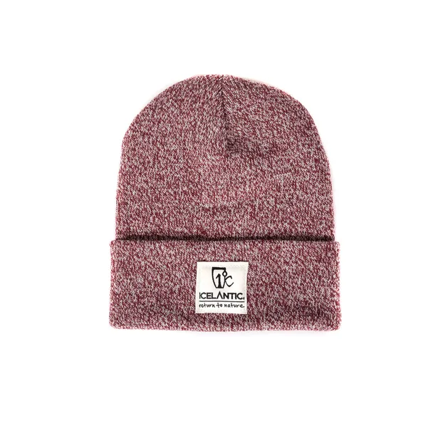 Product image of Heather Knit Beanie - Cranberry