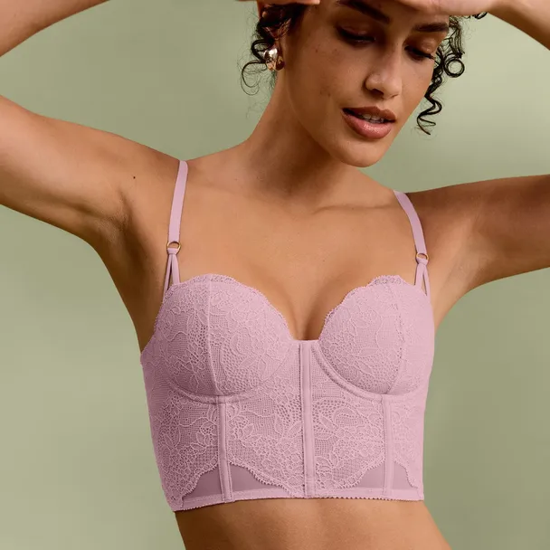 Product image of Lace Corset Top Peony