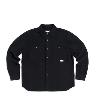 Product image of Pile Fleece Snap Shirt Black