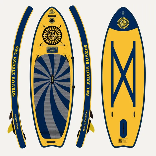 Product image of GalaXy SOLrivershine Inflatable Paddle Board