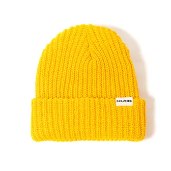Product image of Chunky Knit Beanie - Mustard