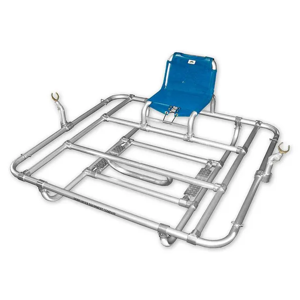 Product image of Down River Equipment Down River Arkansas 3-Bay Double Rail Cataraft Frame LD Cataraft Frames at Down River Equipment