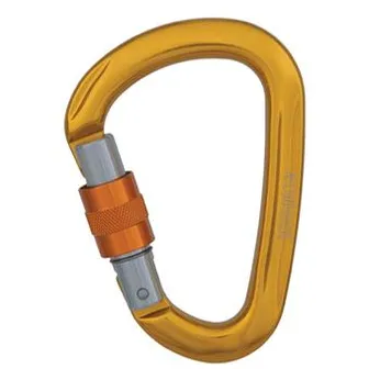 Product image of Liberty Mountain Cypher Carabiner Iris HMS Screw Gate Carabiners and Pulleys at Down River Equipment
