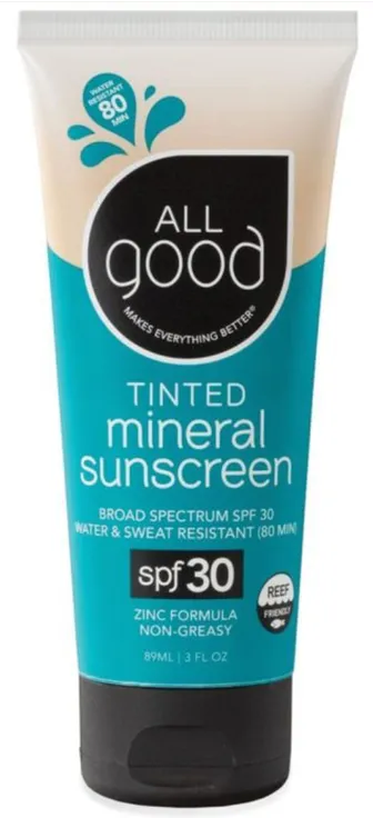 Product image of All Good Tinted Mineral Sunscreen