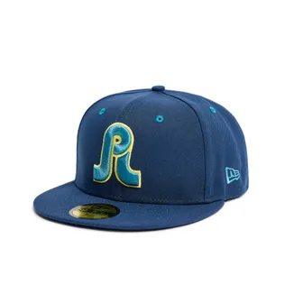 Product image of Pretty Lights x Jiberish New Era 5950 Fitted - Oceanside Blue