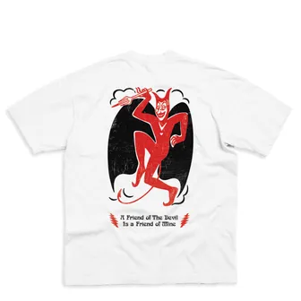 Product image of Friend of the Devil T-Shirt White