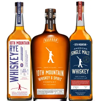 Product image of 10th Mountain 3-Whiskey Multi-Pack: 5% Off & Shipping Included