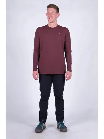 Product image of Dyer Tek Long Sleeve Burgundy