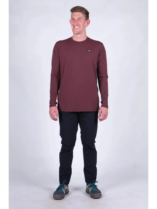 Product image of Dyer Tek Long Sleeve Burgundy