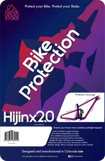 Product image of Hijinx™ 2.0 Bike Frame Protection - Transparent