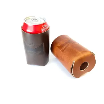 Product image of Leather Can Sleeve — CATELLIERmade