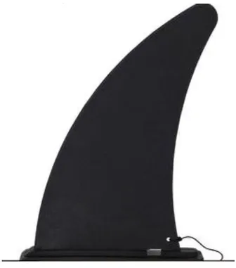 Product image of FIN 9in SUP Touring Fin with Tethered Clip