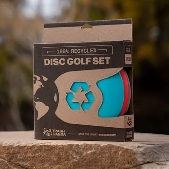 Product image of 100% Recycled Disc Golf Set