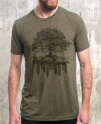 Product image of Tree and Crumbling City Tee