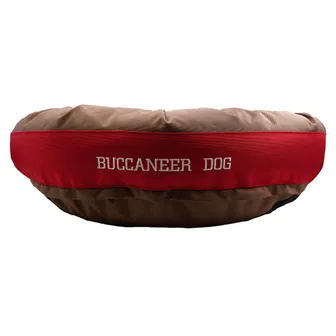 Product image of Dog Bed Round Bolster Armor™ 'Buccaneer Dog'