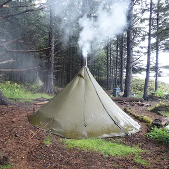 Product image of 6 Person Tipi | Stove | Liner | Hot Tent Bundle
