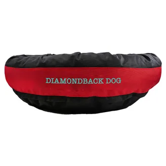 Product image of Dog Bed Round Bolster Armor™  'Diamondback Dog'