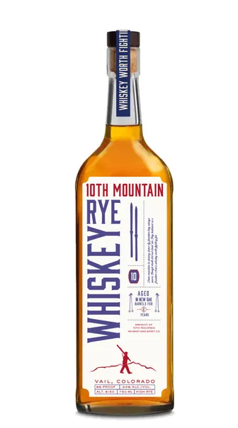 Product image of 10th Mountain Rye Whiskey - 750ML